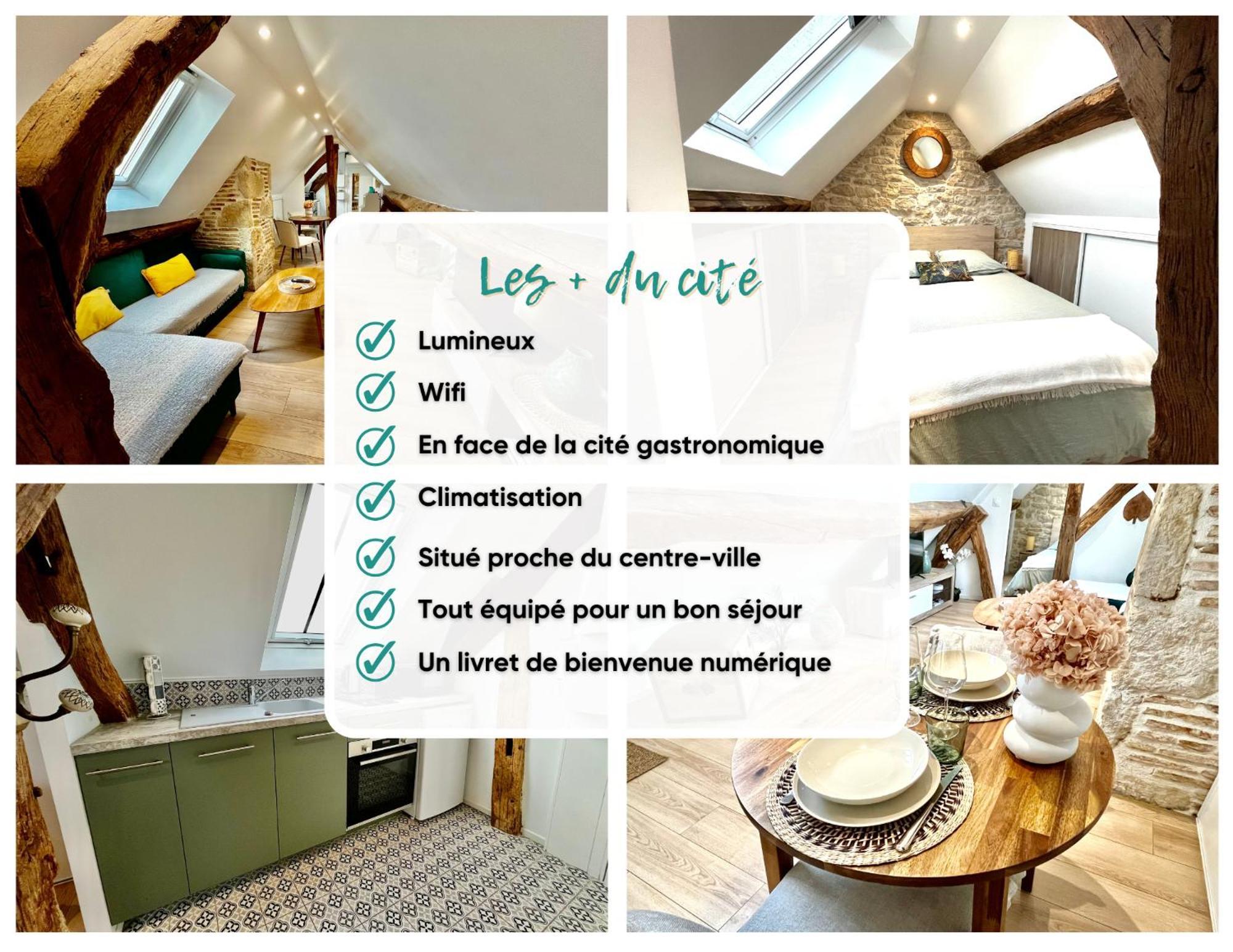 Le Cite Apartment Dijon Luaran gambar
